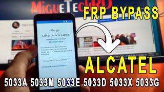 como eliminar Cuenta de Google Alcatel 1 | Alcatel 5033A 5033M 5033E 5033D  5033X  5033G sin Pc 2021