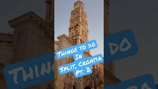Must See in Split, Croatia! Diocletian’s Palace Pt. 2 #ytshorts