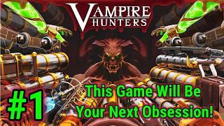 Vampire Hunters PS5 Gameplay - One Of The Best Bullet Heaven Roguelites Has Released! - Episode 1