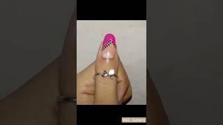 Simple nail design #nailart #nailartdesigns #nailtutorial #nails #nailartwithouttools