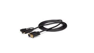 6ft HDMI to VGA Active Converter Cable - HD2VGAMM6 | StarTech.com