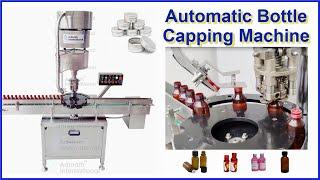 Bottle Capping Machine, Bottle Filling Capping and Labeling Machine