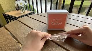 Chloé Roses De Chloé Perfume Unboxing ASMR Relaxing No Talking 