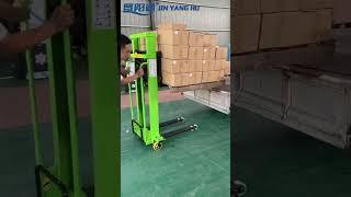 PortableSelf Loading  Stacker-- Solution of loading and unloading goods for Truck