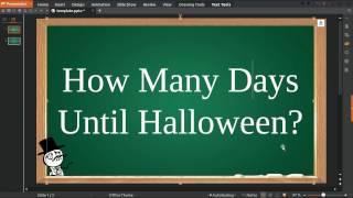 How Many Days Until Halloween