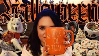 A Cozy October Vlog | Halloween Decorating, Boo Baskets, Baking, Movies, Self Care & Pumpkins 