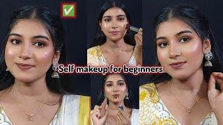 Self makeup for Beginners Step by Step  full details | Beautyglam Dipa #selfmakeup #makeuptutorial