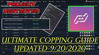 UPDATED PD GUIDE TO COP  - PD SETUP -  PROJECT DESTROYER GUIDE TO COPPING - SNEAKER BOT - LIVE COP