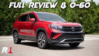 2022 VW Taos Review - Perfect Size & Crispy Tech for a Confusing Price