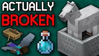 Is Travel in Minecraft ACTUALLY Broken?