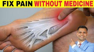 4 BEST EXERCISES FOR INSTANT PAIN RELIEF | FOOT PAIN RELIEF - Dr. Vivek Joshi