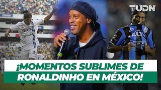  ¡LA SONRISA DEL FUTBOL! ️ Momentos que dejó Ronaldinho en México  | TUDN