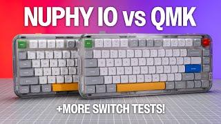 NuPhy Kick75 - QMK vs NuPhy IO + Switch Comparison