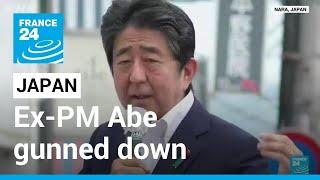 Japan ex-PM Abe gunned down while making election campaign speech • FRANCE 24 English