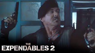 'Ross vs. Vilain Final Fight' Scene | The Expendables 2