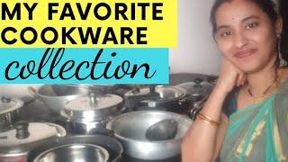 My Favorite kitchen Utensils cookware collection kitchen appliances in telugu