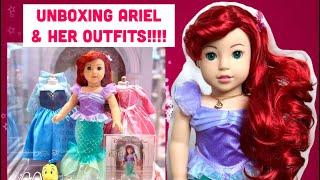 Unboxing Opening Review: American Girl x Disney Princess Ariel and Her Outfits AG Collab