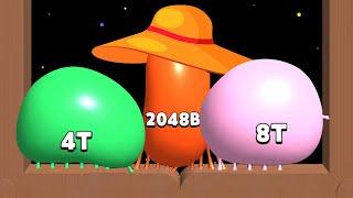 Blob Merge 3D: MAX Level - Unlock 2048B vs 4T vs 8T Sound Effect update