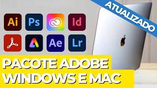 Onde baixar Pacote Adobe Completo para Windows e Mac: Photoshop, Premiere Pro e Mais!