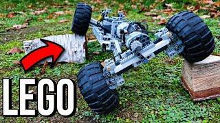 Extreme Lego technic offroad car  , Outdoor Chassis , New suspension technology