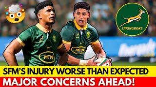 BAD NEWS FOR THE BOKS STAR SACHA FEINBERG MNGOMEZULU | SPRINGBOKS NEWS