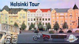 Helsinki Finland City Walking Tour | Beautiful in the Snow 2022