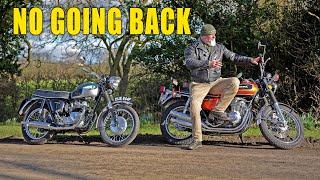 We Question Motorcycle Evolution After Riding These Vintage Bikes