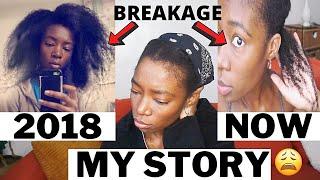 *WARNING* My Natural Hair BROKE OFF 2 TIMES! | MY Hair NATURAL SETBACKS *Pics Include