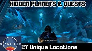 All 27 UNIQUE LOCATIONS in Starfield!