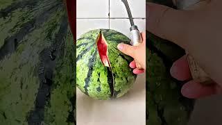 There are actually no seeds inside this watermelon Shortsvideo  #shortsvideo