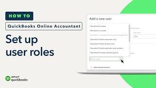 How to set up user roles in QuickBooks Online Accountant