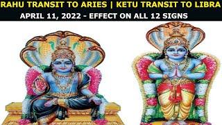 RAHU Transit To ARIES | KETU Transit To LIBRA | APRIL 2022 - "MAJOR TRANSFORMATIONS AWAIT EVERYONE"!