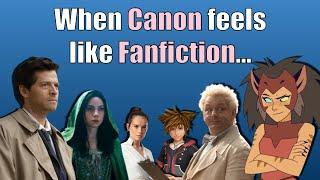 What Canon Moments Feel Like Fanfiction?