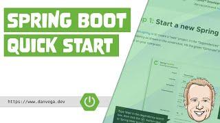 Spring Boot Quick Start: Spring Boot Tutorial for Beginners