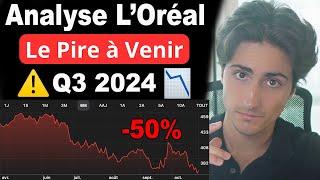 L'Oréal : Surévaluée et Croissance en Baisse (Attention aux Multiples !)