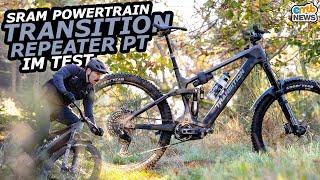  TRANSITION REPEATER PT im Test: Potentes Ballerbike mit SRAM Powertrain