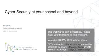 DLTV Talks Leadership: Cyber Security at your school and beyond