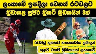 ලංකාවේ ඉපදිලා වෙනත් රටවලට ක්‍රීඩාකළ සුපිරි ක්‍රිකට් ක්‍රීඩකයින් 8ක් | #cricket #slcricket