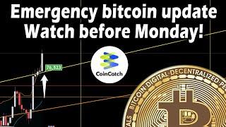 Emergency Bitcoin Update! Watch before Monday!