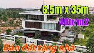 Bán Đất Tặng nhà Vườn 3 Lầu Diện Tích Khủng 6.6m x 35m | Mặt Tiền Đông người qua lại chỉ 40 triệu/m2