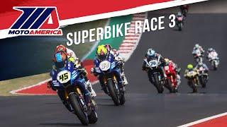 Steel Commander Superbike Race 3 at Circuit of the Americas 2024 - FULL RACE | MotoAmerica