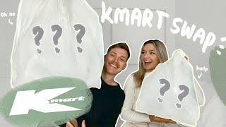 KMART GIFT SWAP CHALLENGE with my boyfriend