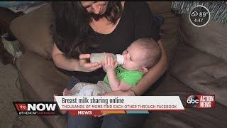 Breast milk sharing online a growing trend