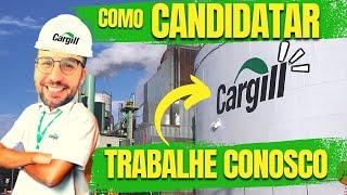 Como achar VAGAS de EMPREGO no TRABALHE CONOSCO CARGILL