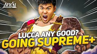 LUCCA Supreme+ First Impressions and Testings【AFK Journey】