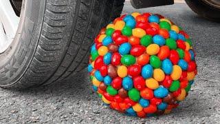 Crushing Crunchy & Soft Things by Car! - EXPERIMENT: JELLY vs CAR vs SLIME