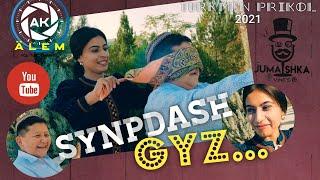 Synpdash gyz... Turkmen prikol 2021 Jumashka vine degişme