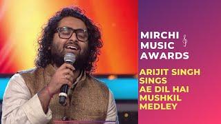 Ae Dil Hai Mushkil medley|Arijit Singh & Jonita Gandhi | Mirchi Music Awards | #RSMMA | Radio Mirchi