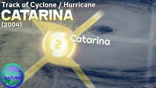 Track of Cyclone Catarina (2004)