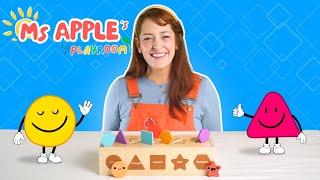 Toddler Learning | Shapes & Colours| Educational Toy Play | Counting, Songs, Signs & Gestures